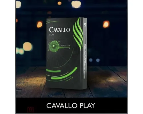 Купить Сигареты CAVALLO Play Green Power Click с Капсулой Ментола оптом Купить Сигареты CAVALLO Play Green Power Click с Капсулой Ментола оптом